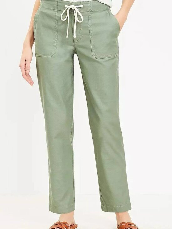LOFT Pants - Loft Utility Ankle Pants in Twill 0